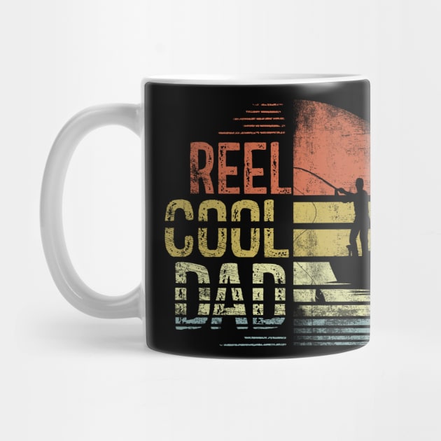 Reel Cool Dad Father's Day Fishing Gift Fisherman Daddy by stayilbee